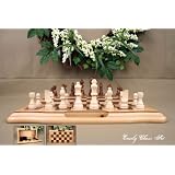 Emily Chess Set - 3 in 1 Games Set - 16 Foldable Chess Backgammon Checkers