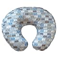 Boppy Pillow with Union Station Slipcover - Blue