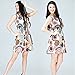 Lookatool 1pc Women Summer Sunflower Beach Mini Dress (S)