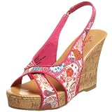 UNIONBAY Womens Divine Paisley Wedge Sandal