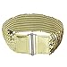 Woman Dress Shirt Decor Fashion Gold Tone Sequin Elastic Cinch Belt