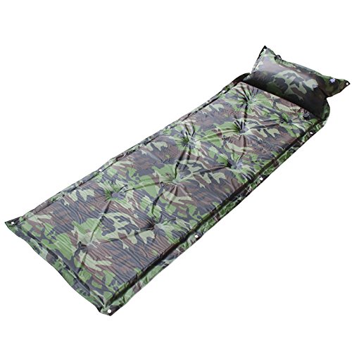 MultiWare Sleeping Pad Camping Inflatable Mat Camping Multicam