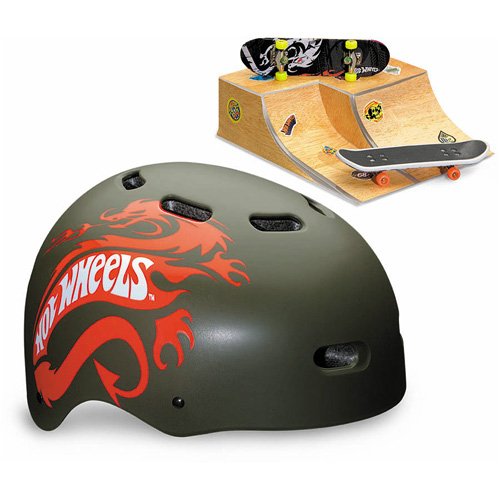 Childrens Toyshop  Toys : Bell Hot Wheels Street Shred Child's Helmet Value Pack
