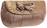Paco Mena Lilian Clutch,Stone,One Size