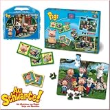 Au Schwarte! - Gro&szlig;es Spiel & Puzzle Set - Clementoni