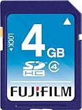 Fujifilm 4 GB SDHC Class 4 Flash Memory Card