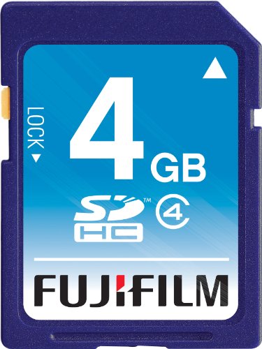 Fujifilm 4 GB SDHC Class 4 Flash Memory Card