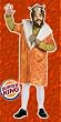 Rubies Men's Burger King Adult Costume And Mask,Tan,Standard