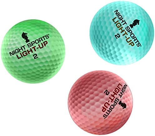 Night Sports Light-Up Golf Balls