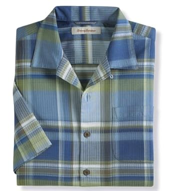 Tommy Bahama Big Bad Plaid Camp Shirt