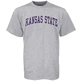 Kansas State Wildcats Ash Vertical Arch T-shirt