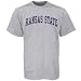 Kansas State Wildcats Ash Vertical Arch T-shirt