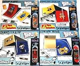 tech deck 4 pack Ramp & Stairs, Spine Ramp, Quarter pipe & Grind Rail & Corner Bowl