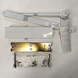 ＭＩＷＡドアクローザ　ＲＭ802ＰＳ　パラレル型ストップ付　ホワイト