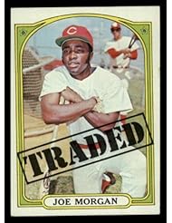 1972 Topps Joe Morgan Reds (Baseball Card) # 752 Deans Cards 6 - EX/MT