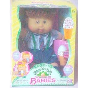 Fun to Feed Cabbage Patch Babies Caucasion Boy Brown Hair by Cabbage Patch Kids