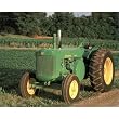 John Deere 620 R Tractor Art Poster Print - 13x19