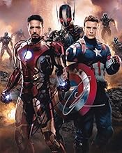 Avengers: Age of Ultron In-person Autographed Cast Photo By 3
