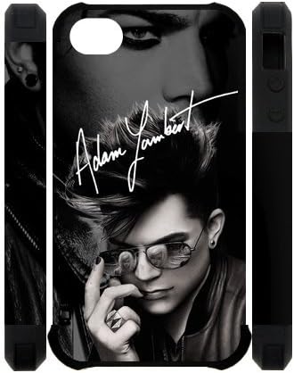 The Rock God Adam Lambert Hard Case Cover Fashion Shell Protector for iPhone 4 4S