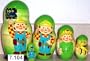Russian Nesting Doll Bob the Builder 5 Pc / 7 in #7.104