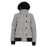 Roxy Junior's Black Pearl Houndstooth Tweed Jacket