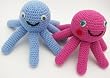 Baby Decor Crocheted Octopus Couple (100% Crocheted By Hand) Baby Decor Crocheted Octopus Couple (100% Crocheted By Hand)
