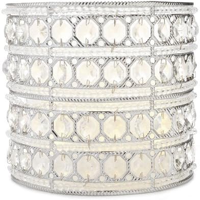 Beaded Jewels Wireless Wall Sconce. Wireless Wall Sconces Are Battery Operated with an Option to Plug In. We Include a Screw, Anchor, Light Box, Shade, Remote Control and Power Adapter. This Can Be Used Outdoors, However the Shade May Not Withstand the Weather. The Remote Control Features On/off and Two Timer Options, 4hr/8hr. When on the Timer, Your Light Will Turn on At the Same Time Each Day That It Was Set. Crafted From 300 Pieces of K-9 Crystals. These Are Great to Have During a Power Outage. If You Choose to Use with Batteries, It Requires 3 X D Batteries, Which Are Not Included. Product Dimensions 9.25" X 4.75" X 8.375" H.