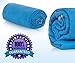 Microfiber Sport and Outdoor Towel- Super Absorbent, Quick Dry, light weight and Antibacterial. Perfect for outdoor activities, sport, hiking, camping, Swim, yoga, beach and running