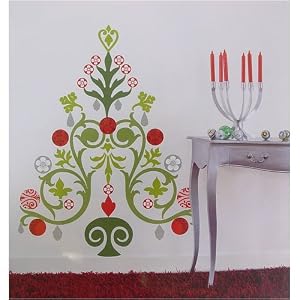 Baroque Folk Art Wall Stickers Repositionable Removable