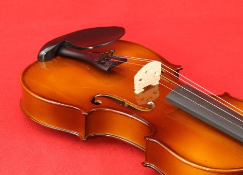 The Instrument Store TIS-200 Student Violin Full Size (4/4) with Ebony Fittings, Case and Bow