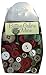 Buttons Galore Hand-Dyed Button, 3.5-Ounce, Red/Green/White