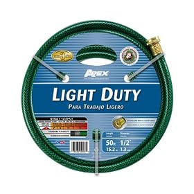 Apex 7500-50 Light Duty 1 2-Inch by 50-Feet Garden Hose by Apex