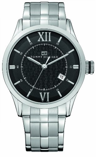 Tommy Hilfiger Men's 1710210 Classic Silver-Tone Bracelet Watch