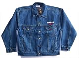 VAN HALEN! TOUR 2004 BLUE DENIM JACKET M NEW RARE NWT