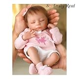 lifelike babydolls-Andrea Arcello Tiny Miracles Ashley Collectible Lifelike Miniature Breathing Baby Doll: So Truly Real by Ashton Drake