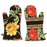 April Cornell Rosehip Chocolate Oven Mitt