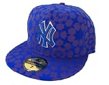 NEW NY New York Purple Star Fitted Baseball Cap 7 1/4"