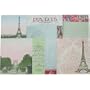 Paris - Cavallini Sticky Notes Set in keepsake tin: 480 sheets, 8 different designs, 3 sizes
