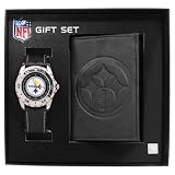 Gametime Pittsburgh Steelers Watch & Wallet Combo