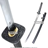 Musashi Handmade Practical Samurai Katana Sword Black