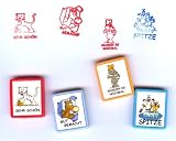 Eigenschaften Lehrerstempel / Lehrerstempel selbstfärbe (24 Stück)