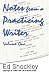 Book Notes from a Practicing Writer