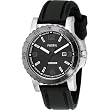Fossil #CE5001 Men's Ceramic Topring Analog Black Dial Watch