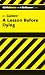 A Lesson Before Dying (Cliffs Notes)