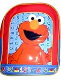 Sesame Street Elmo Large Backpack with a Free Drink Bottle - Elmo Learning ABC 123 Big Backpack and Wonderful free gift