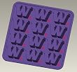 Washington Silicone Ice Tray / Candy Mold (2 Pack)