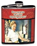 Santa Barbara FSK-1080J Olive Sandwiches Flask, How Much Fun? Flask