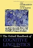 cover of The Oxford Handbook of Cognitive Linguistics