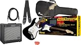 Fender Affinity Strat HSS and G-DEC Junior Amp Value Pack, Metallic Red
