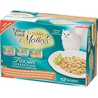 Fancy Feast Elegant Medleys Tuscany Adult Canned Cat Food in Sauce Variety Pack